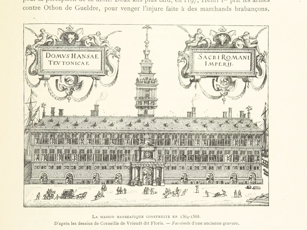 An illustration from Anvers à travers les âges, 1887, leaf 399