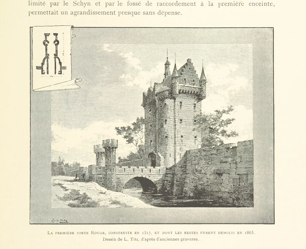 An illustration from Anvers à travers les âges, 1887, leaf 41