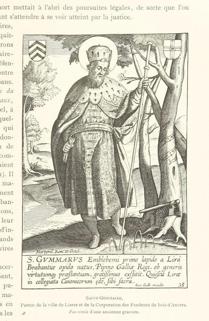 An illustration from Anvers à travers les âges, 1887, leaf 411