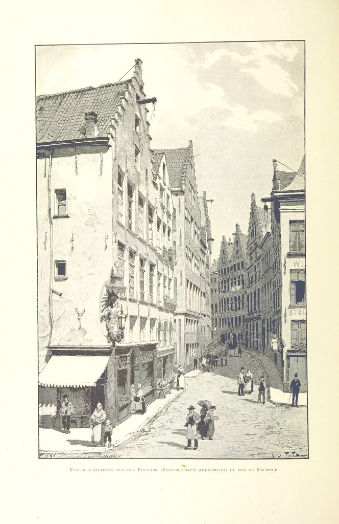 An illustration from Anvers à travers les âges, 1887, leaf 414