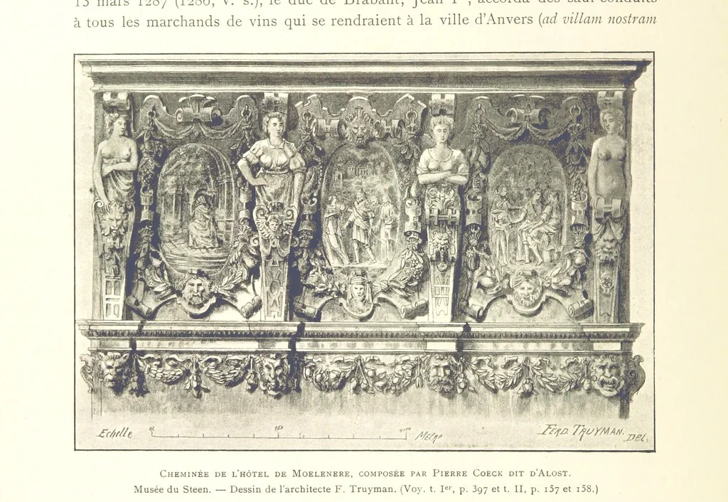An illustration from Anvers à travers les âges, 1887, leaf 418