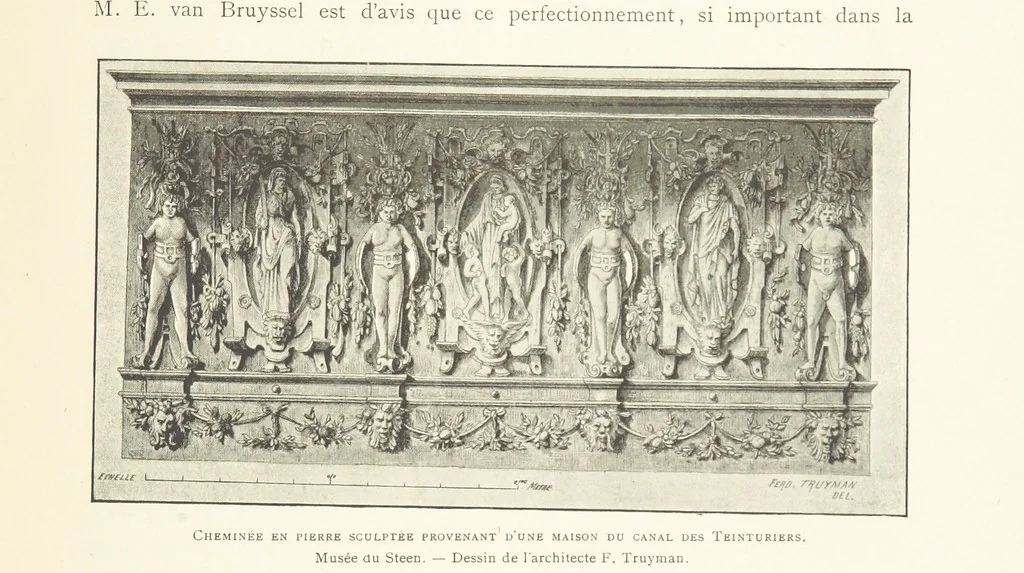 An illustration from Anvers à travers les âges, 1887, leaf 419