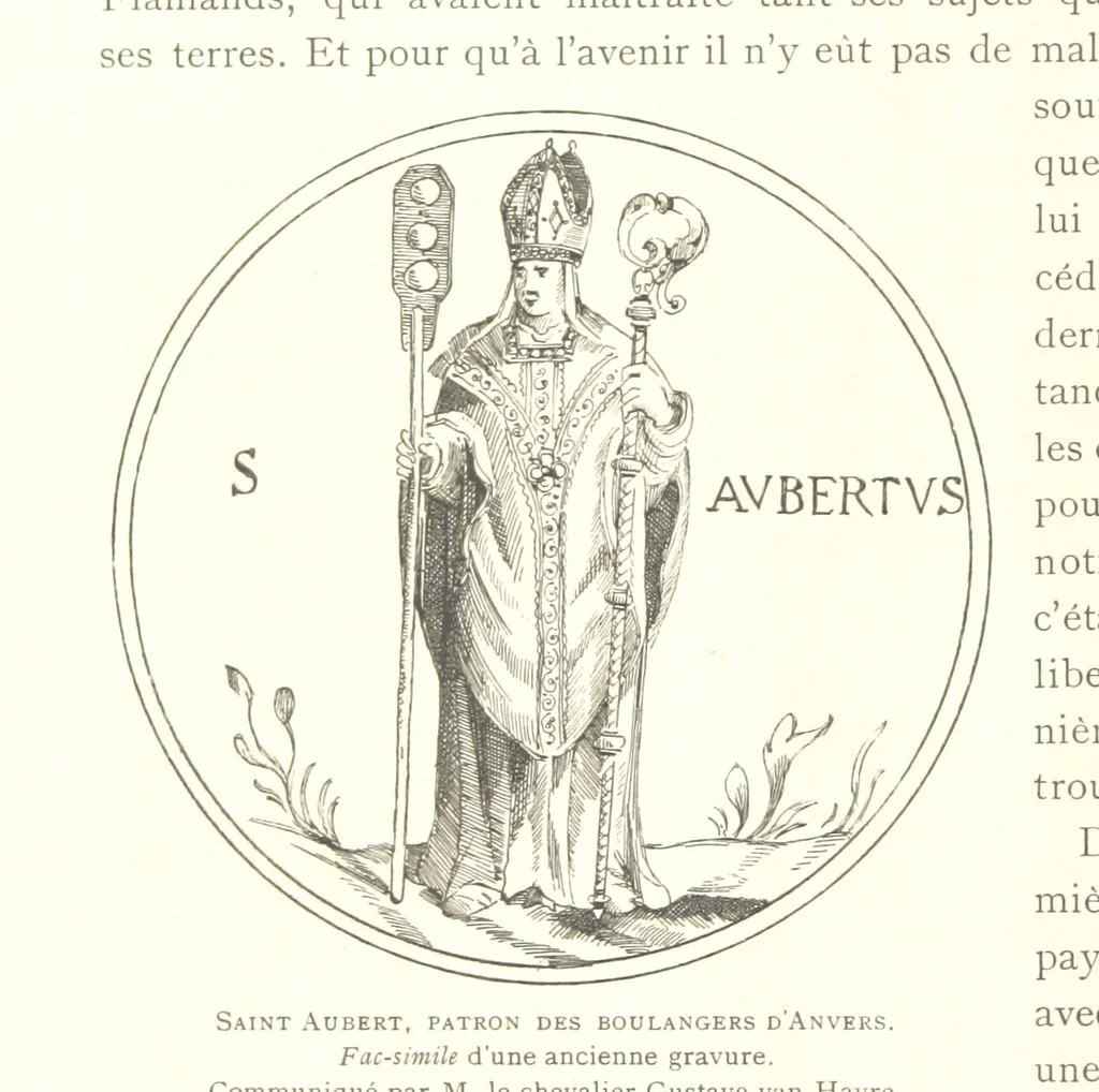 An illustration from Anvers à travers les âges, 1887, leaf 424