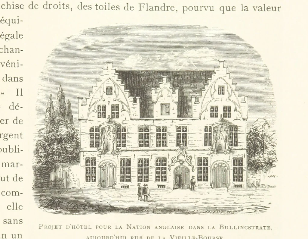 An illustration from Anvers à travers les âges, 1887, leaf 433