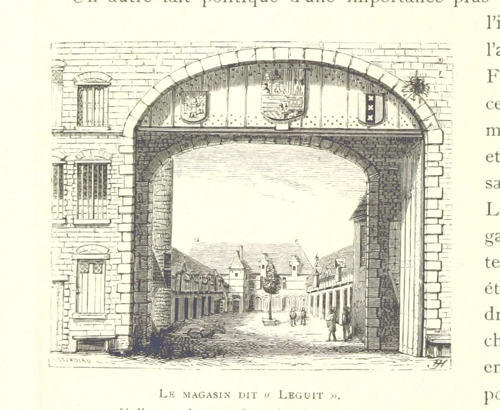 An illustration from Anvers à travers les âges, 1887, leaf 436