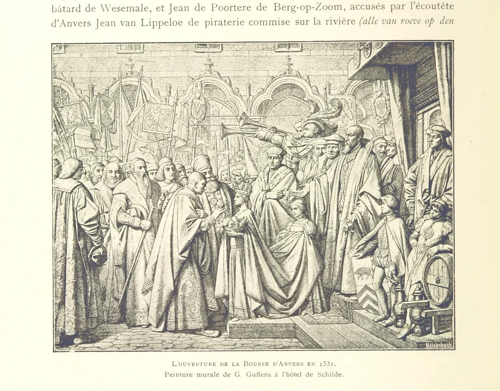 An illustration from Anvers à travers les âges, 1887, leaf 438