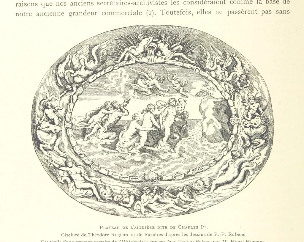An illustration from Anvers à travers les âges, 1887, leaf 446