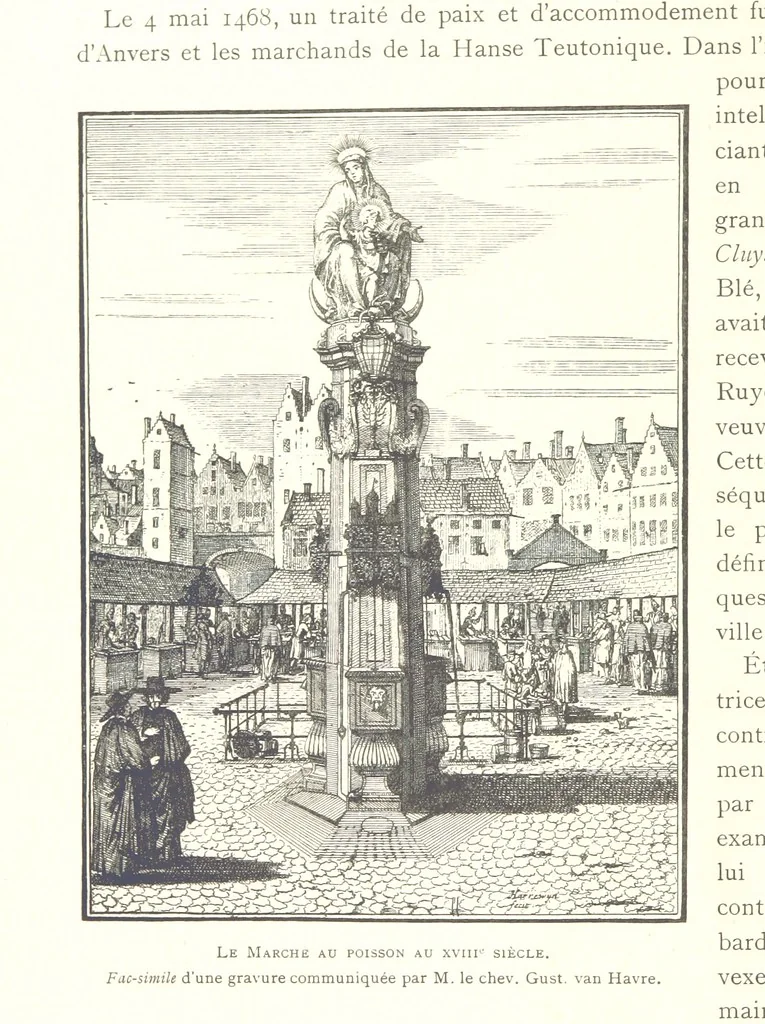 An illustration from Anvers à travers les âges, 1887, leaf 458