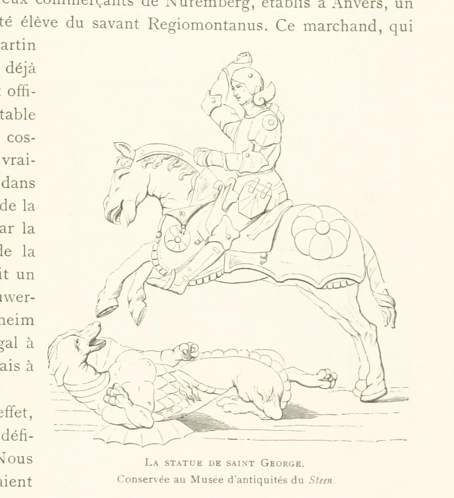 An illustration from Anvers à travers les âges, 1887, leaf 469
