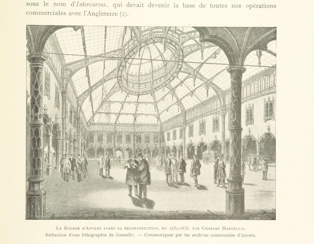 An illustration from Anvers à travers les âges, 1887, leaf 475