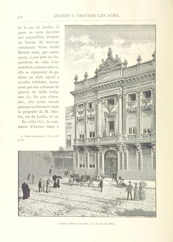 An illustration from Anvers à travers les âges, 1887, leaf 486