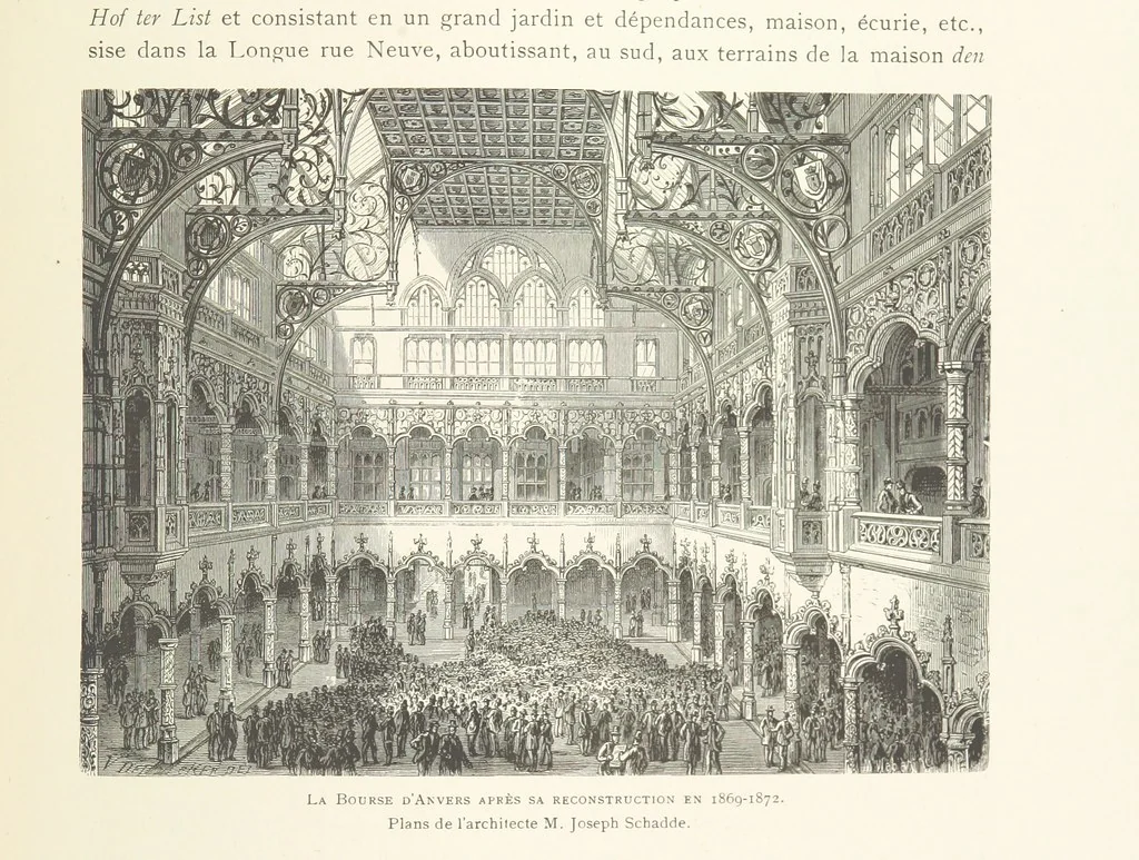 An illustration from Anvers à travers les âges, 1887, leaf 487