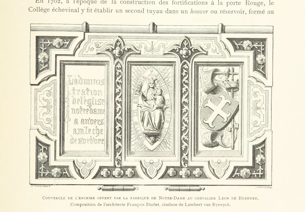 An illustration from Anvers à travers les âges, 1887, leaf 503