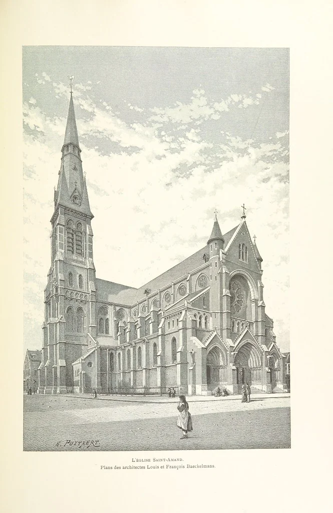 An illustration from Anvers à travers les âges, 1887, leaf 507