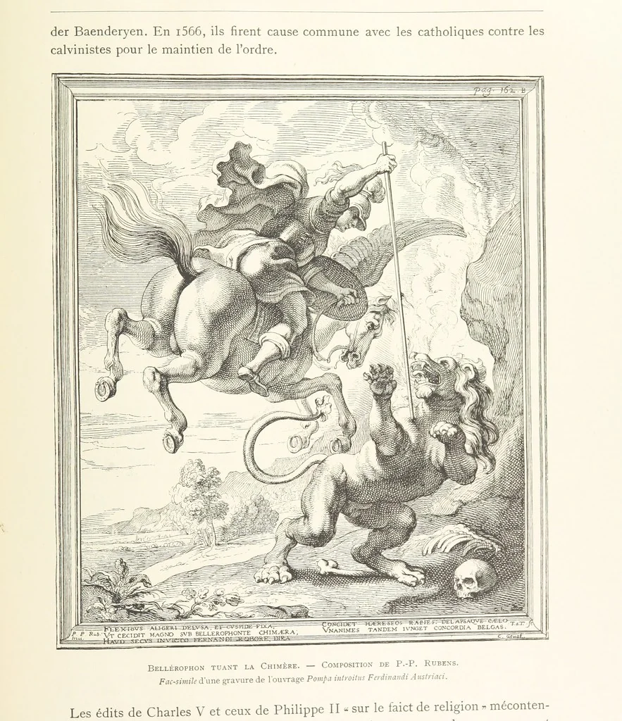 An illustration from Anvers à travers les âges, 1887, leaf 539