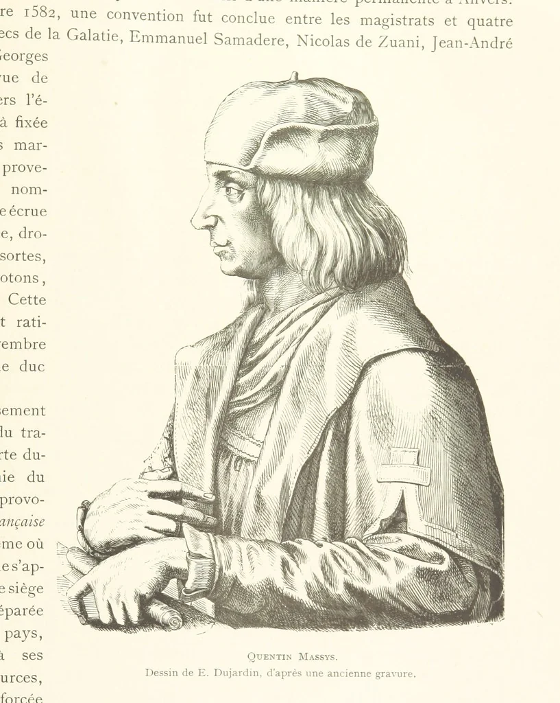 An illustration from Anvers à travers les âges, 1887, leaf 543