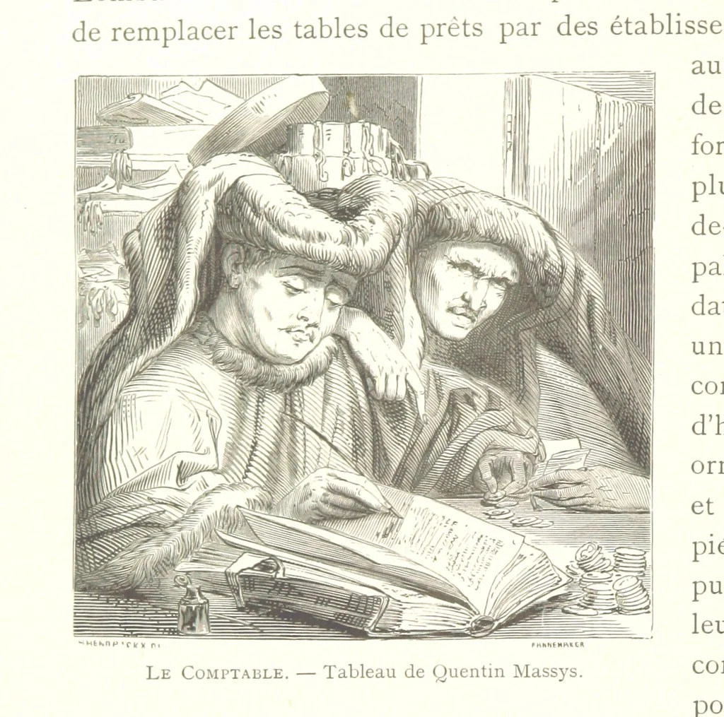 An illustration from Anvers à travers les âges, 1887, leaf 554