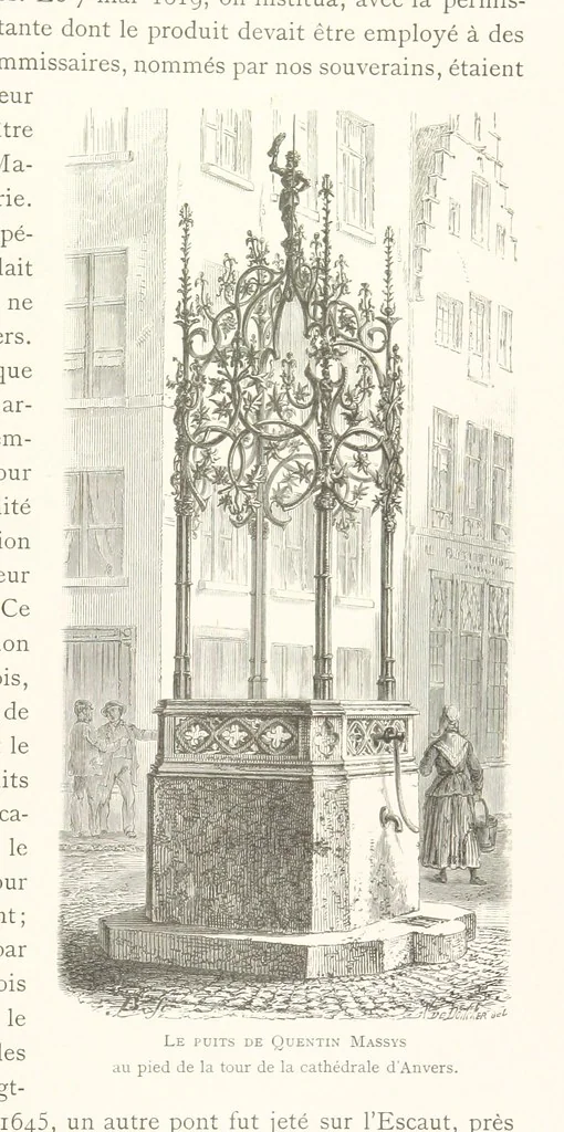An illustration from Anvers à travers les âges, 1887, leaf 555