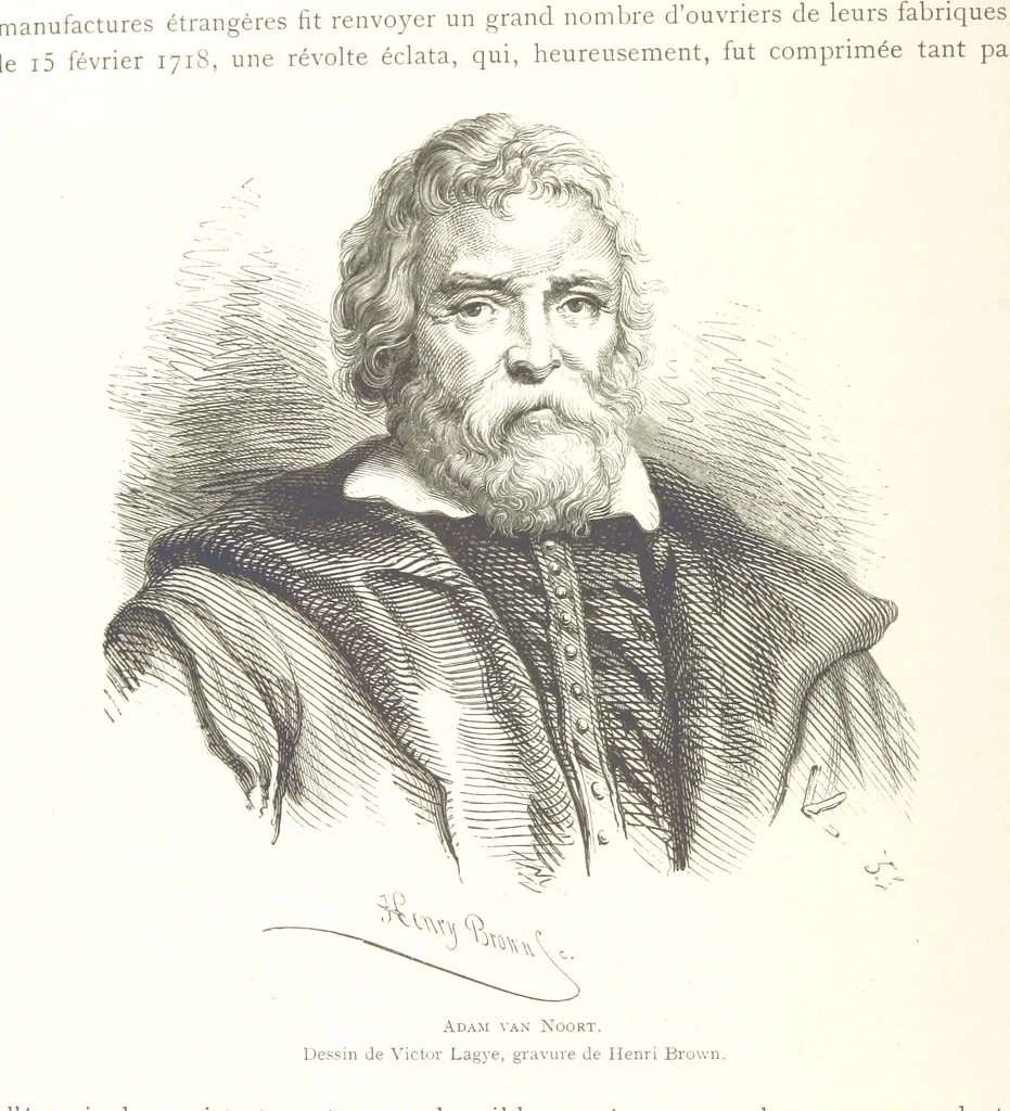 An illustration from Anvers à travers les âges, 1887, leaf 566