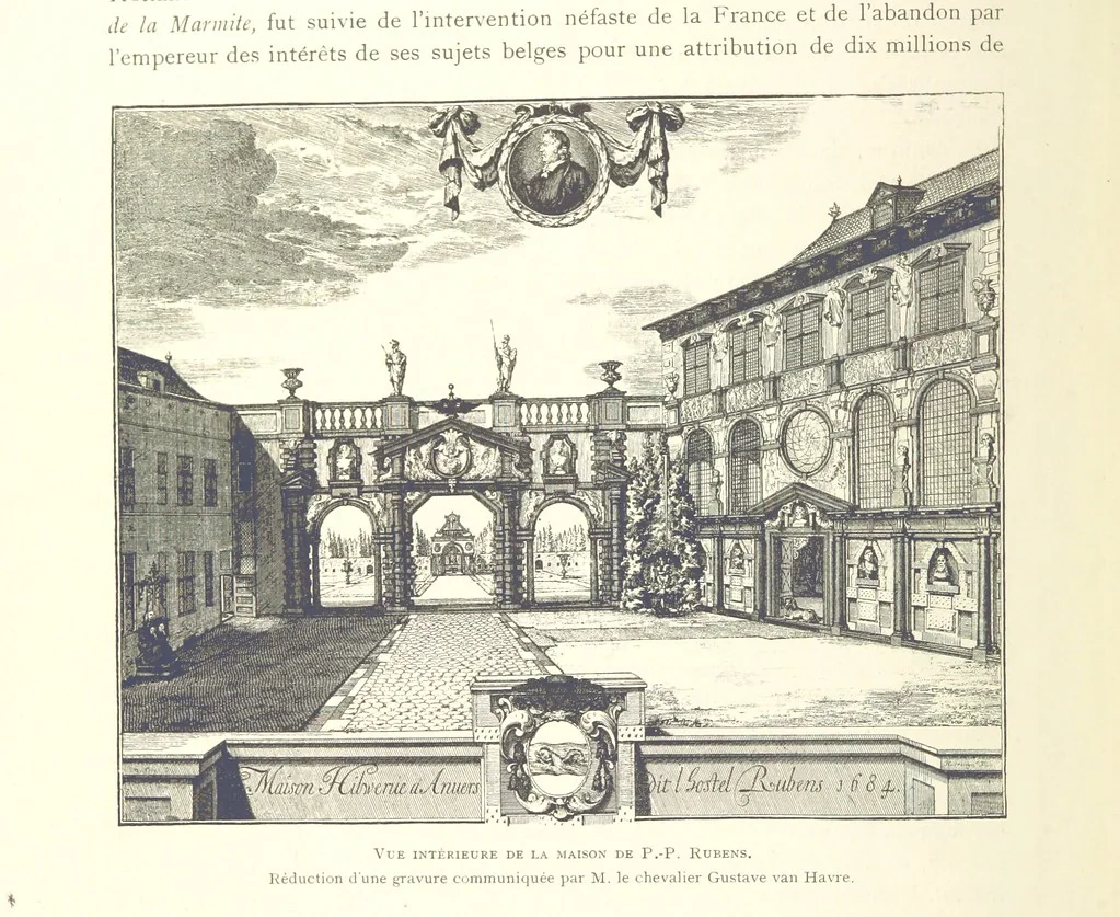 An illustration from Anvers à travers les âges, 1887, leaf 574