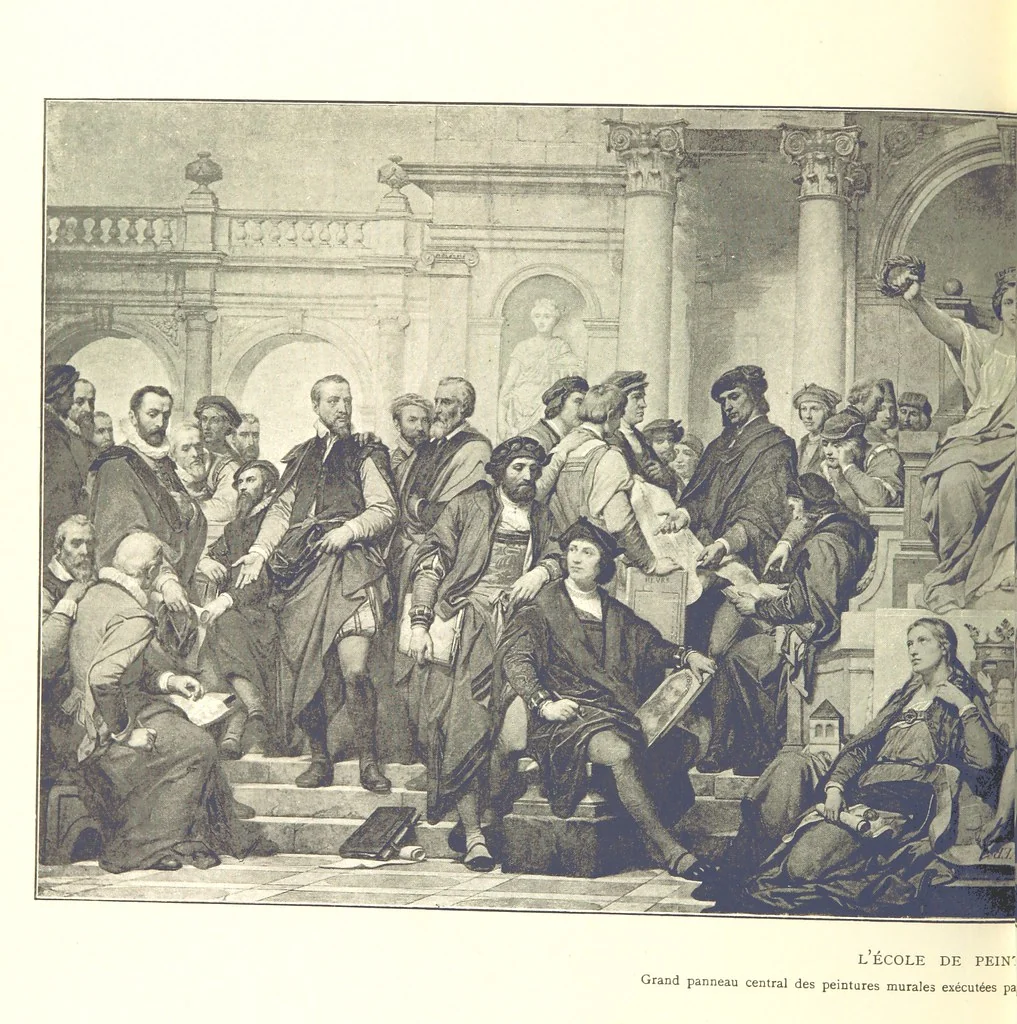 An illustration from Anvers à travers les âges, 1887, leaf 608
