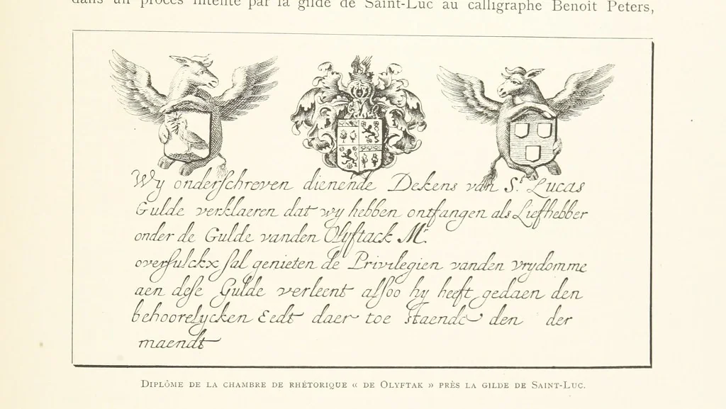 An illustration from Anvers à travers les âges, 1887, leaf 615