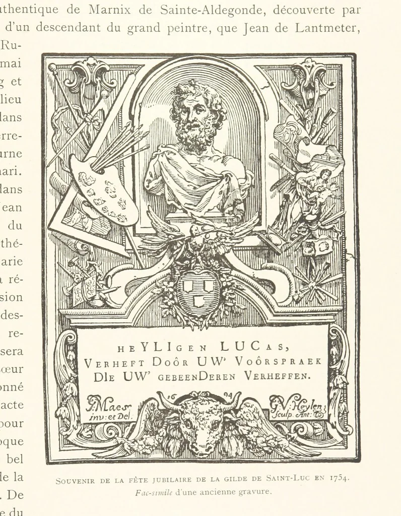 An illustration from Anvers à travers les âges, 1887, leaf 623