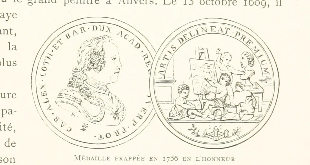 An illustration from Anvers à travers les âges, 1887, leaf 625