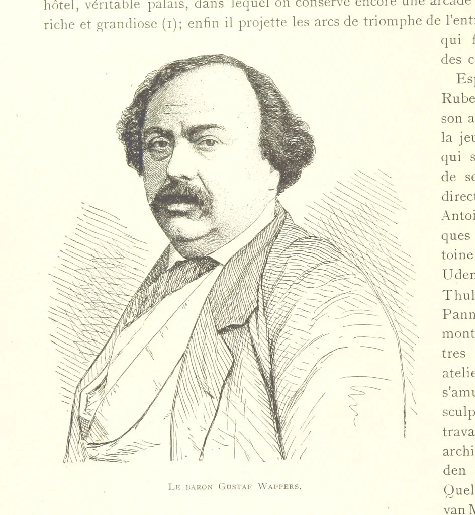 An illustration from Anvers à travers les âges, 1887, leaf 626