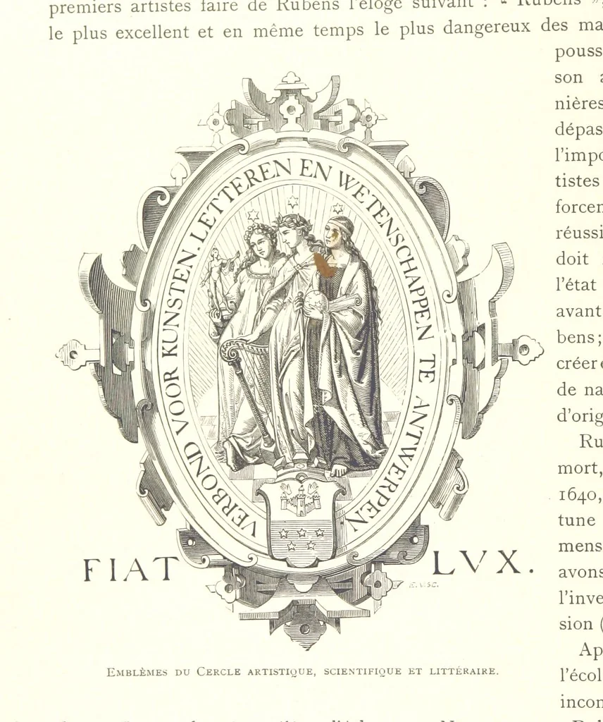 An illustration from Anvers à travers les âges, 1887, leaf 630