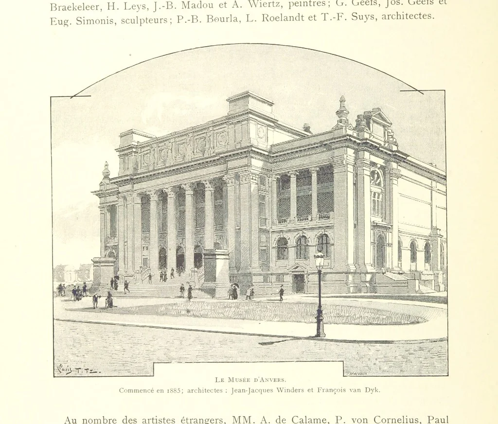 An illustration from Anvers à travers les âges, 1887, leaf 642