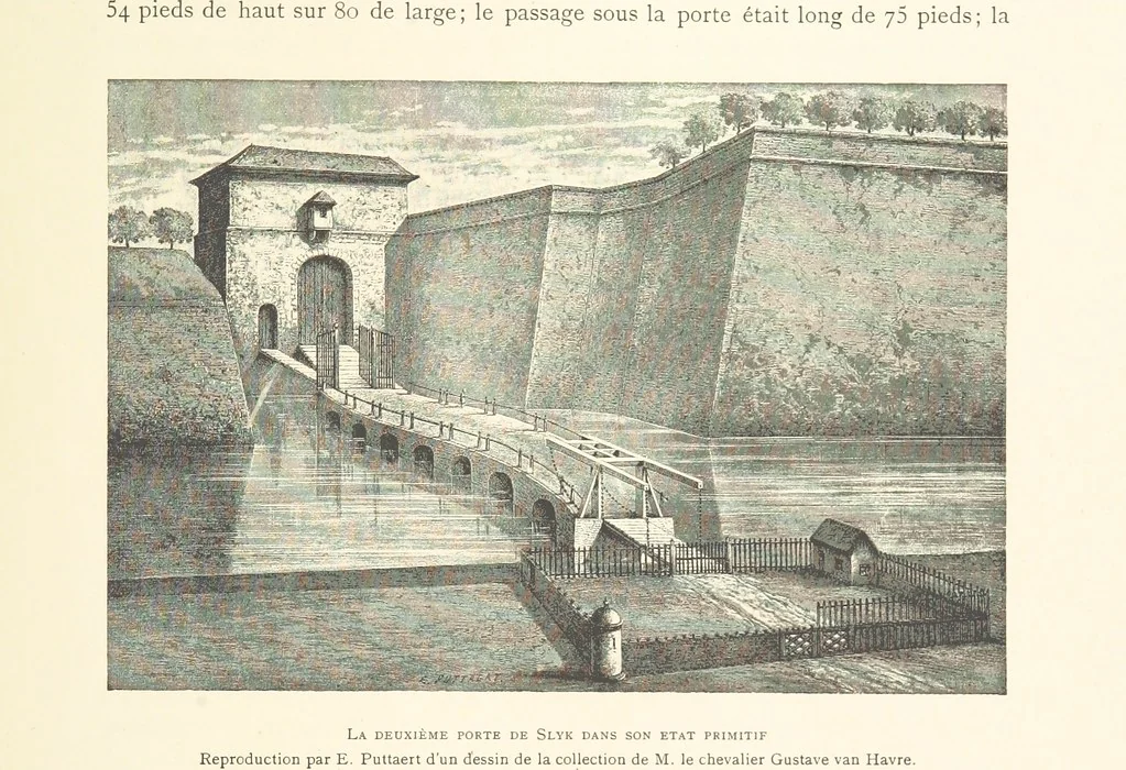 An illustration from Anvers à travers les âges, 1887, leaf 69