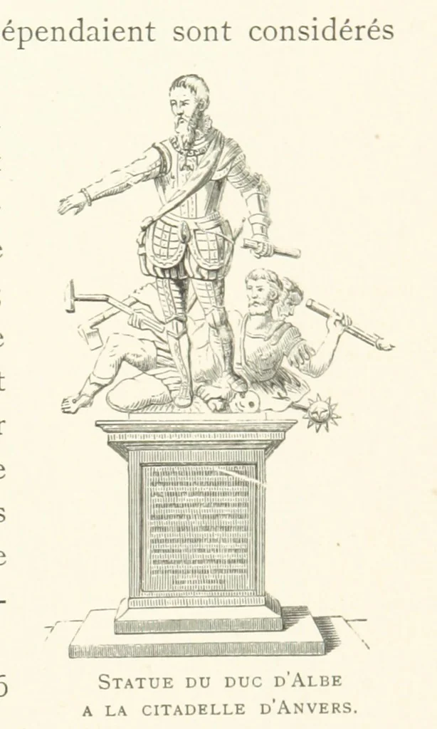 An illustration from Anvers à travers les âges, 1887, leaf 87