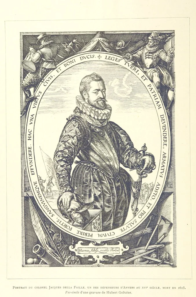 An illustration from Anvers à travers les âges, 1887, leaf 88