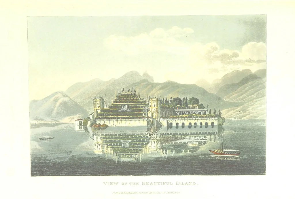 An illustration from Picturesque Tour from Geneva to Milan, by way of the Simplon: illustrated with thirty six coloured views ... engraved from designs by J. and J. [or rather, G. and G.] Lory ... and accompanied with particulars historical and descriptive by Frederic Schoberl. [With a map, 1820, leaf 197