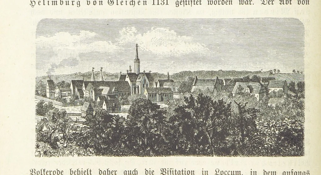 An illustration from Vaterländische Geschichten und Denkwürdigkeiten der Vorzeit der Lande Braunschweig und Hannover ... Zweite Auflage, vollständig umgearbeitet und vermehrt von F. Spehr, etc, 1881, leaf 100