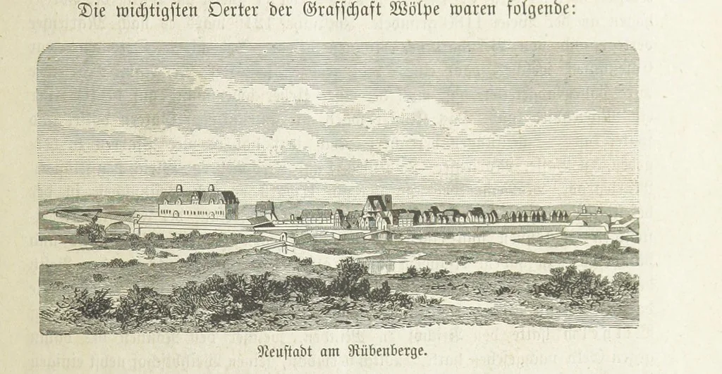 An illustration from Vaterländische Geschichten und Denkwürdigkeiten der Vorzeit der Lande Braunschweig und Hannover ... Zweite Auflage, vollständig umgearbeitet und vermehrt von F. Spehr, etc, 1881, leaf 109