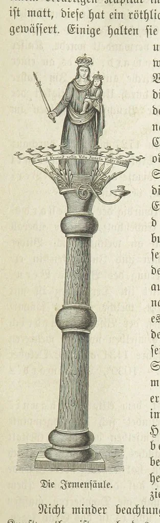 An illustration from Vaterländische Geschichten und Denkwürdigkeiten der Vorzeit der Lande Braunschweig und Hannover ... Zweite Auflage, vollständig umgearbeitet und vermehrt von F. Spehr, etc, 1881, leaf 147