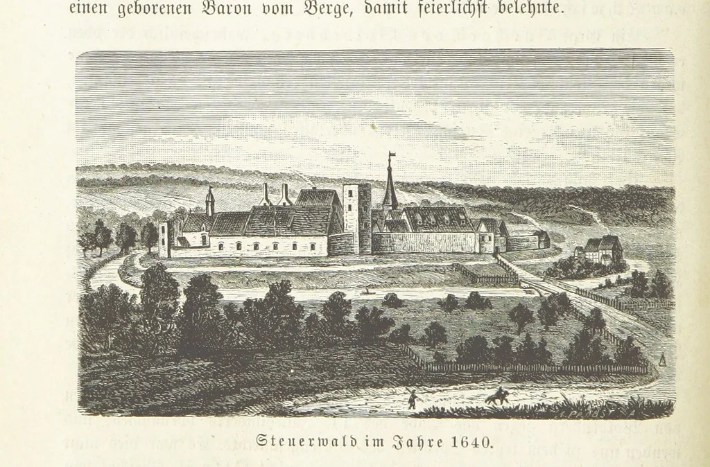 An illustration from Vaterländische Geschichten und Denkwürdigkeiten der Vorzeit der Lande Braunschweig und Hannover ... Zweite Auflage, vollständig umgearbeitet und vermehrt von F. Spehr, etc, 1881, leaf 184