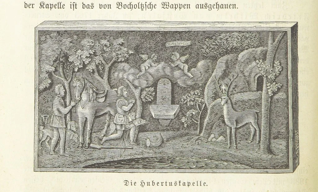 An illustration from Vaterländische Geschichten und Denkwürdigkeiten der Vorzeit der Lande Braunschweig und Hannover ... Zweite Auflage, vollständig umgearbeitet und vermehrt von F. Spehr, etc, 1881, leaf 186