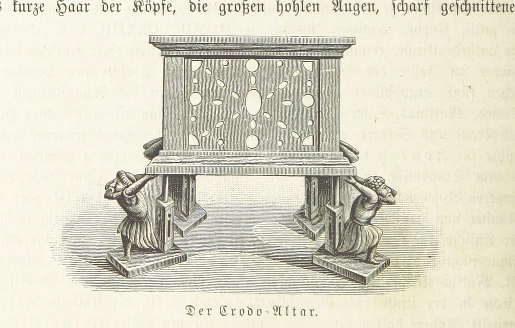 An illustration from Vaterländische Geschichten und Denkwürdigkeiten der Vorzeit der Lande Braunschweig und Hannover ... Zweite Auflage, vollständig umgearbeitet und vermehrt von F. Spehr, etc, 1881, leaf 238