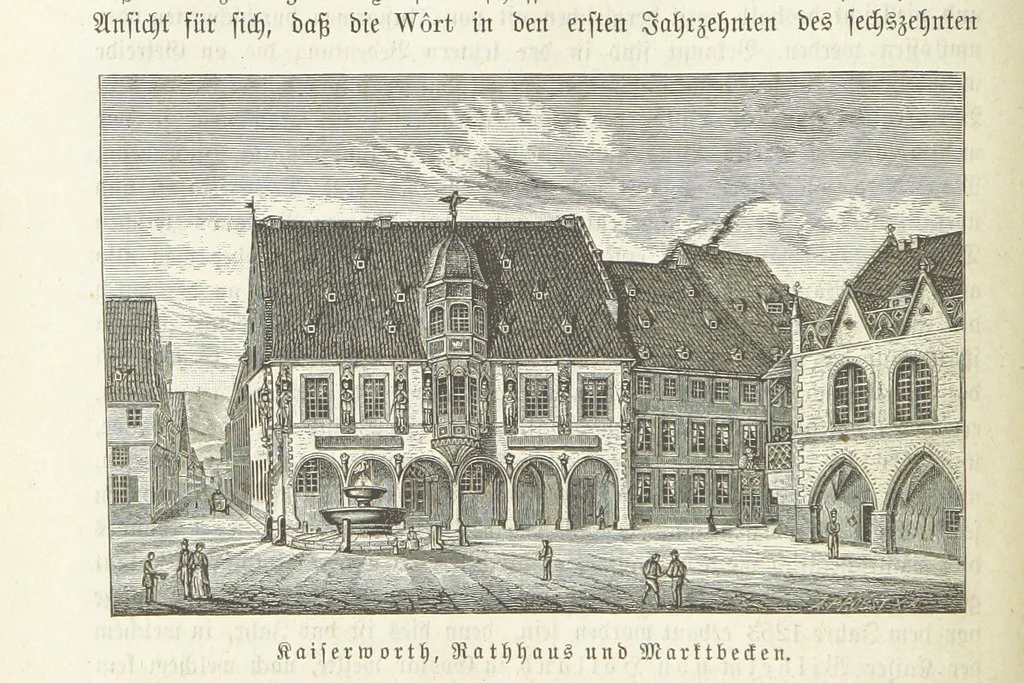 An illustration from Vaterländische Geschichten und Denkwürdigkeiten der Vorzeit der Lande Braunschweig und Hannover ... Zweite Auflage, vollständig umgearbeitet und vermehrt von F. Spehr, etc, 1881, leaf 254