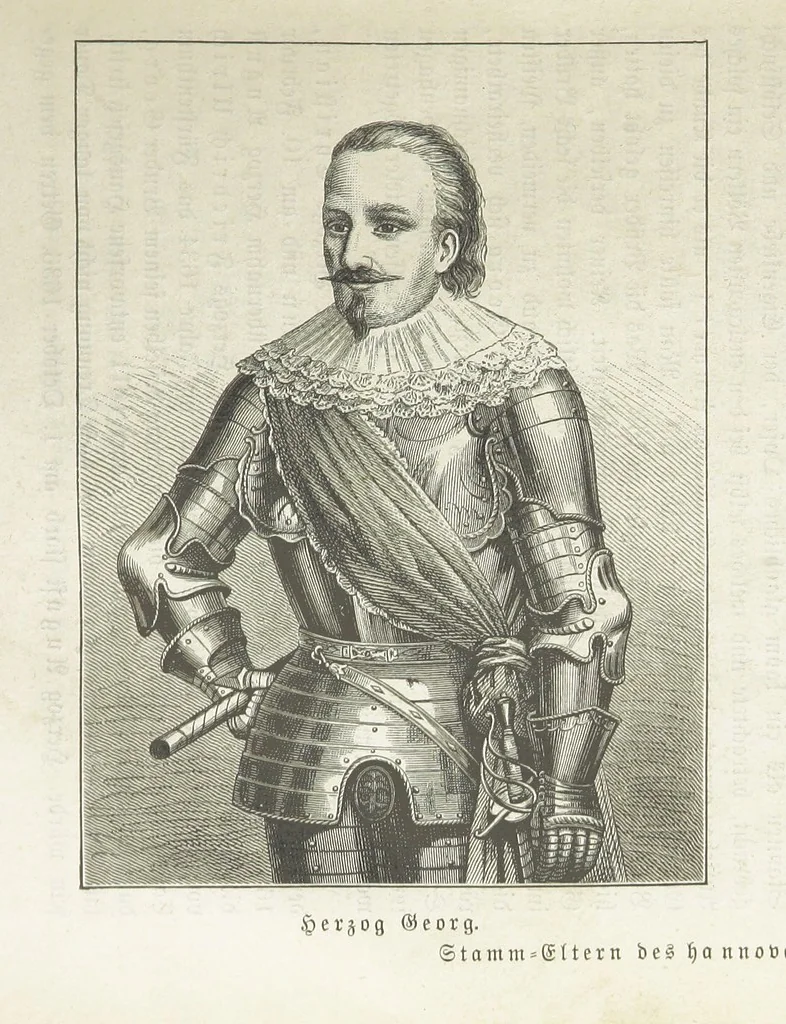 An illustration from Vaterländische Geschichten und Denkwürdigkeiten der Vorzeit der Lande Braunschweig und Hannover ... Zweite Auflage, vollständig umgearbeitet und vermehrt von F. Spehr, etc, 1881, leaf 369
