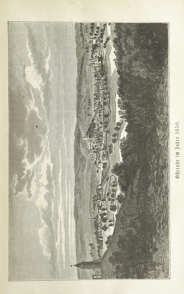 An illustration from Vaterländische Geschichten und Denkwürdigkeiten der Vorzeit der Lande Braunschweig und Hannover ... Zweite Auflage, vollständig umgearbeitet und vermehrt von F. Spehr, etc, 1881, leaf 391