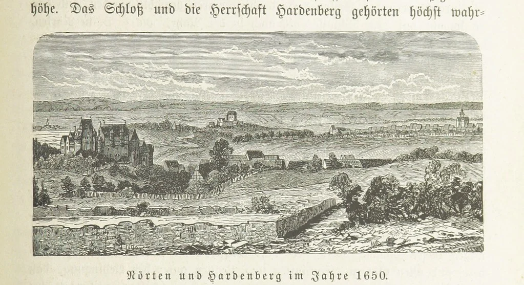 An illustration from Vaterländische Geschichten und Denkwürdigkeiten der Vorzeit der Lande Braunschweig und Hannover ... Zweite Auflage, vollständig umgearbeitet und vermehrt von F. Spehr, etc, 1881, leaf 435