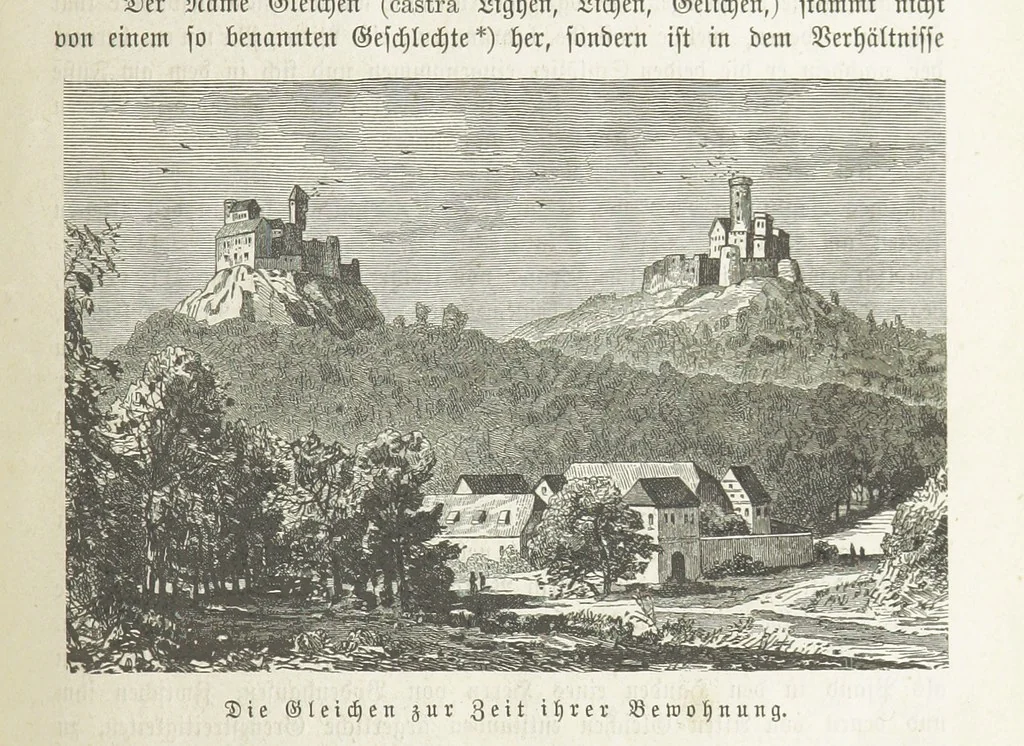 An illustration from Vaterländische Geschichten und Denkwürdigkeiten der Vorzeit der Lande Braunschweig und Hannover ... Zweite Auflage, vollständig umgearbeitet und vermehrt von F. Spehr, etc, 1881, leaf 453