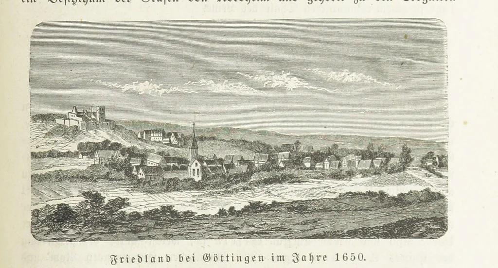An illustration from Vaterländische Geschichten und Denkwürdigkeiten der Vorzeit der Lande Braunschweig und Hannover ... Zweite Auflage, vollständig umgearbeitet und vermehrt von F. Spehr, etc, 1881, leaf 493