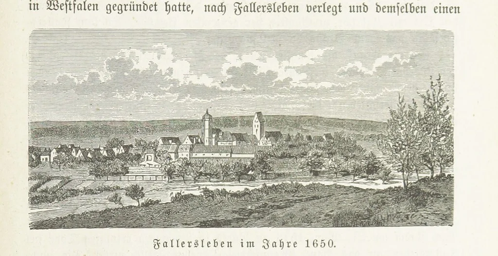 An illustration from Vaterländische Geschichten und Denkwürdigkeiten der Vorzeit der Lande Braunschweig und Hannover ... Zweite Auflage, vollständig umgearbeitet und vermehrt von F. Spehr, etc, 1881, leaf 545