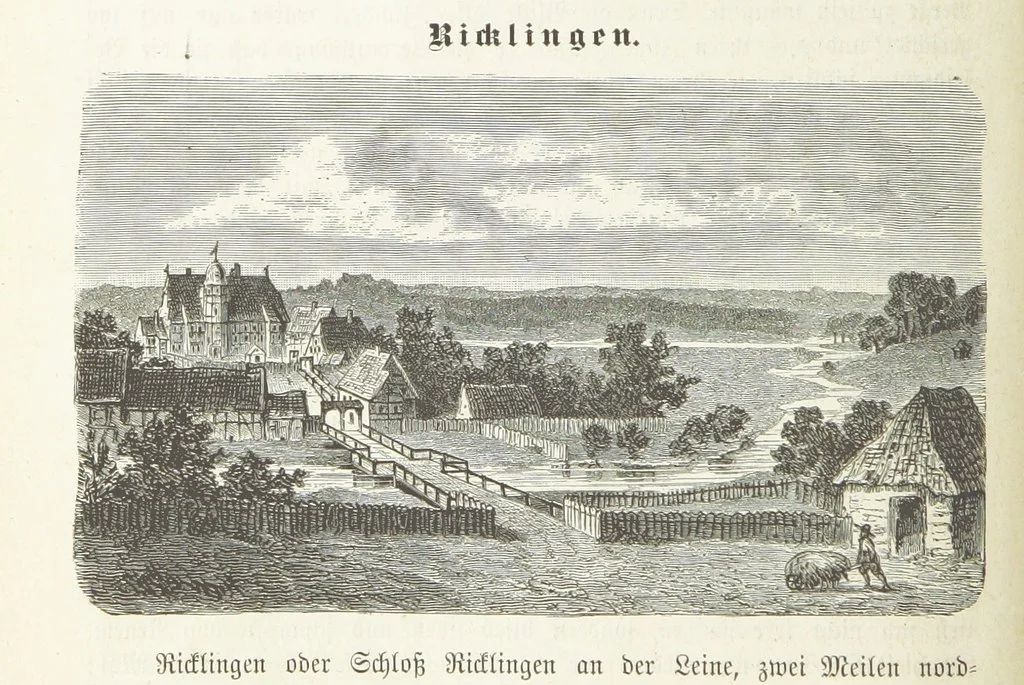 An illustration from Vaterländische Geschichten und Denkwürdigkeiten der Vorzeit der Lande Braunschweig und Hannover ... Zweite Auflage, vollständig umgearbeitet und vermehrt von F. Spehr, etc, 1881, leaf 88