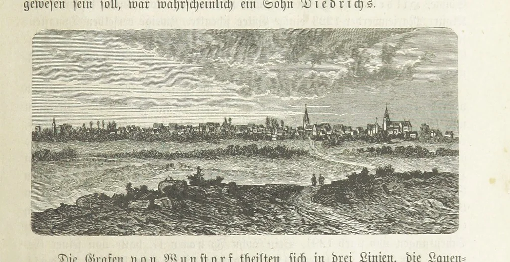 An illustration from Vaterländische Geschichten und Denkwürdigkeiten der Vorzeit der Lande Braunschweig und Hannover ... Zweite Auflage, vollständig umgearbeitet und vermehrt von F. Spehr, etc, 1881, leaf 93